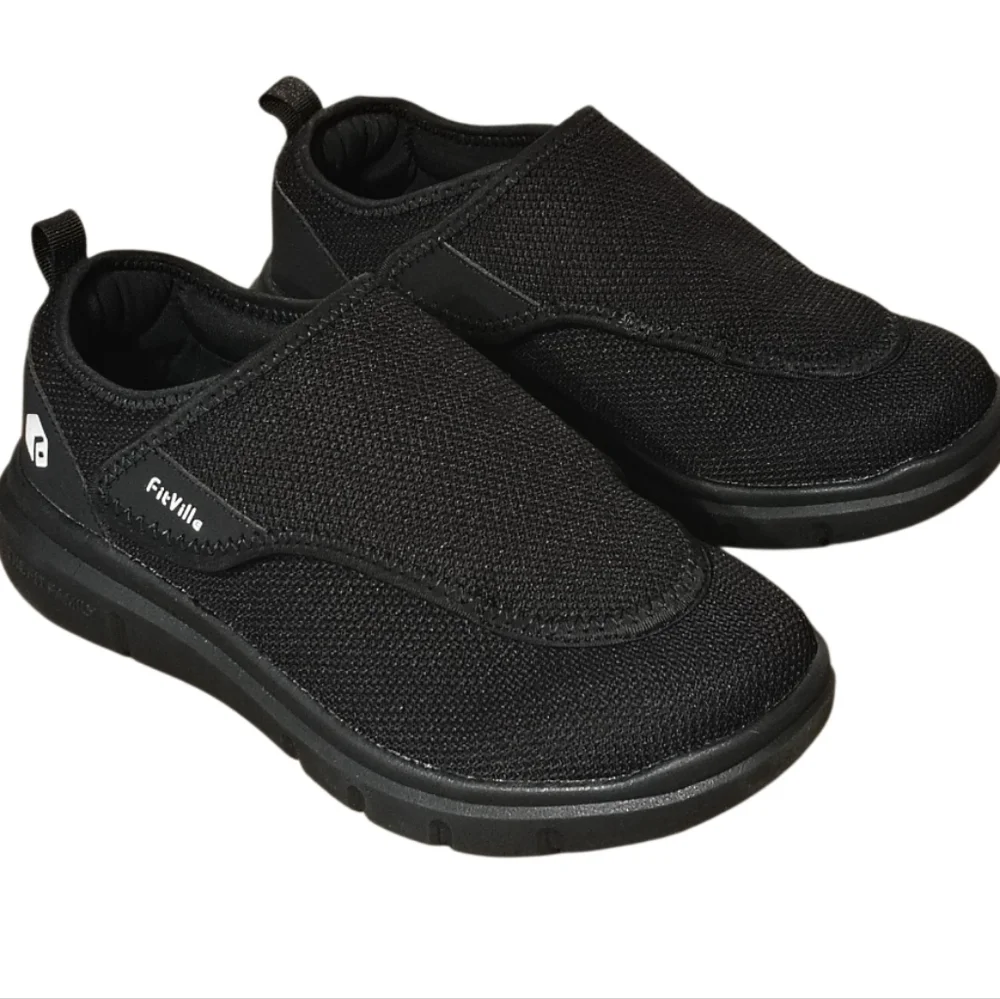 FitVille EasyTop Wings V2  Extra Wide Diabetic and Sport Recovery Shoes 10.5